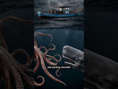Sekarang lagi ada perang monster didalam laut...