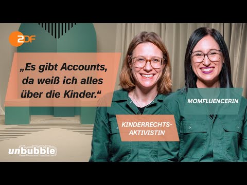 Kinder auf Social Media? Momfluencerin trifft Kinderrechtlerin I Sag’s mir I unbubble