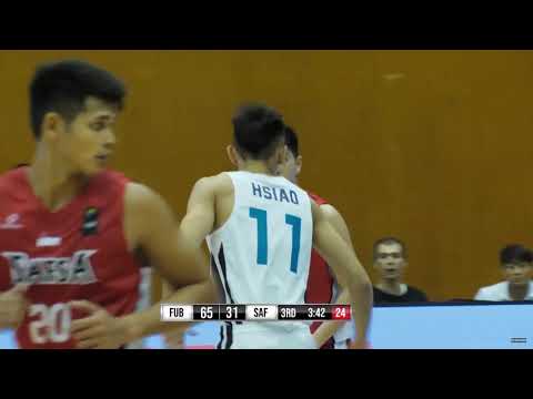 【2019 FIBA 亞洲冠軍盃東亞資格賽】8/14  Fubon Braves 富邦勇士  100   VS  SAFSA  46 Full Highlights