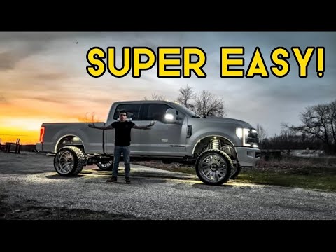 HOW TO INSTALL A DPF BACK EXHAUST! 2017 F350 6.7 Diesel
