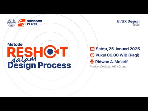 Thumbnail for Metode RESHOT dalam Design Process