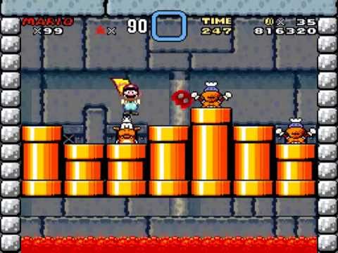 Super Mario World: #3 Lemmy's Castle