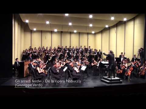 Coro Filarmónico de Bogotá - Gli arredi festivi - Nabucco (Verdi)