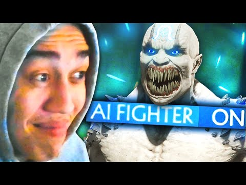 Using AI FIGHTER to Make People RAGE on Mortal Kombat 11!