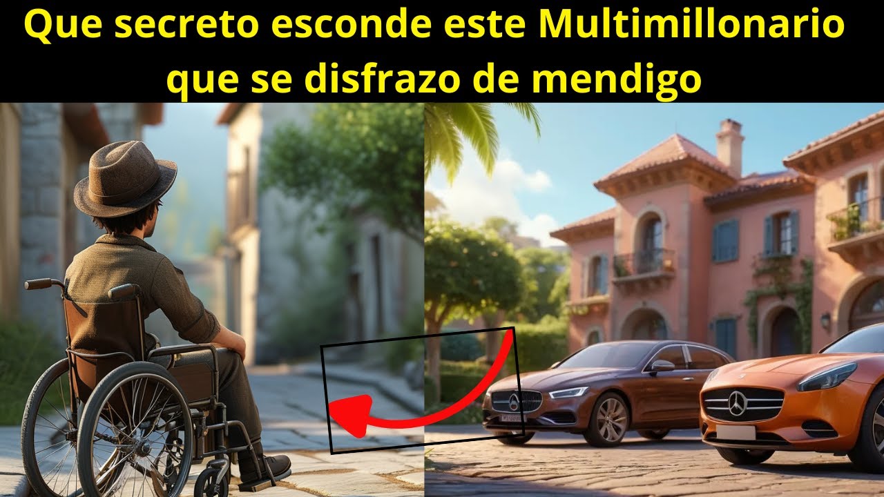 Un  Millonario jamás pensó  lo que le pasaría tras disfrazarse de mendigo.