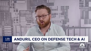 Low-cost, high-volume, smarter systems will determine success in warfare moving forward: Anduril CEO