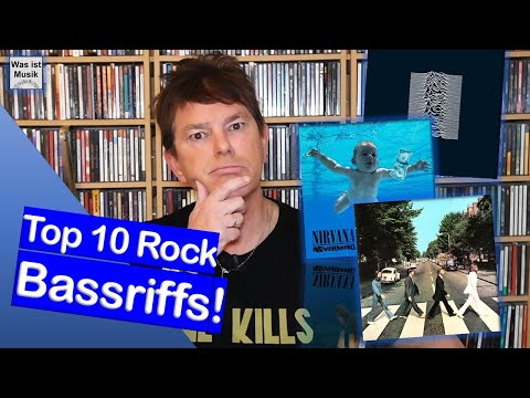 We need bass! The rock songs with the 10 best bass riffs!