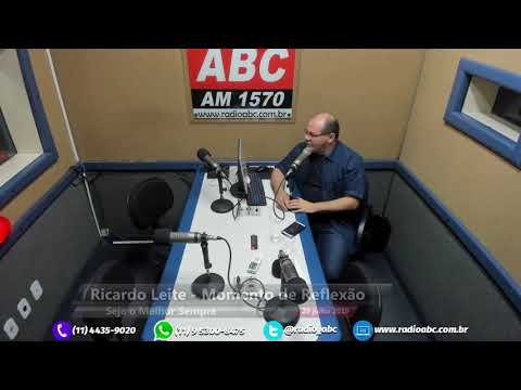 "Seja o melhor sempre". Ricardo Leite - Momento de Reflexão. 29/07
