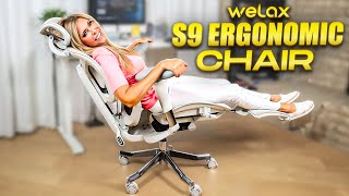 WELAX S9 Ergonomic Chair Review and Detailed Easy Assembly Directions How to Put Together