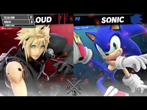 Smash Ultimate Tournament 1/19/19 - FS| SaltOne(Cloud) Vs Typo| Sonido(Sonic) . - W. Semis