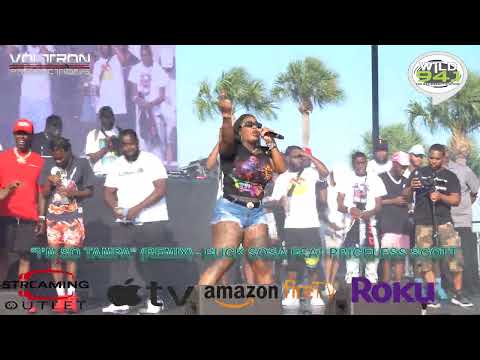 “I’m So Tampa” REMIX   Buck Sosa Featuring Priceless Scott Live" @ Wild Splash 2022 #STREAMINGOUTLET