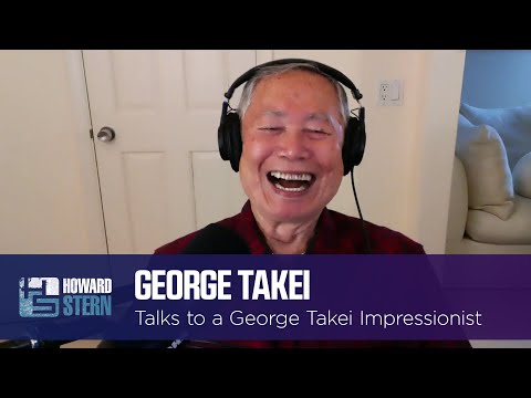 George Takei Cracks Up Talking to a George Takei Impressionist