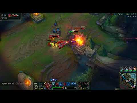 fonRizer's Yasuo MID Gameplay - Yasuo vs Twisted Fate Season 7.22 Solo Carry yet AGAIn.