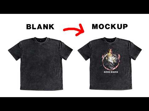 How to Make Realistic Mockups for Clothing Brand