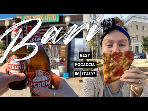 ITALY - Bari - the BEST focaccia in Italy - Strada delle Orecchiette | VANLIFE