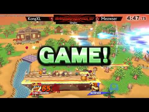 SmashaPalooza 37: Losers Semis - KongXL (King Dedede) vs Meowser (Bowser)