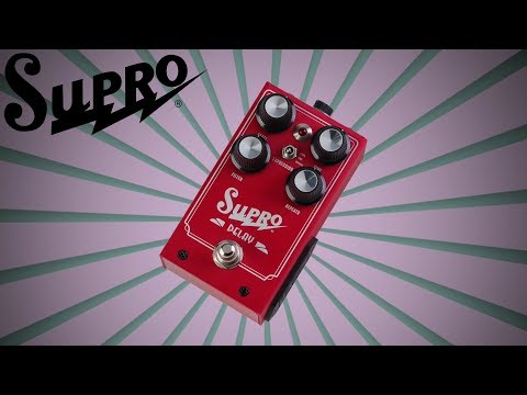 Supro Delay - Analog Delay Pedal | Sweetwater Supro Delay - Analog Delay Pedal | Sweetwater
