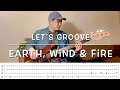 [Bass Cover] Let’s Groove - Earth, Wind & Fire with Tabs / 베이스 독학 4개월 차