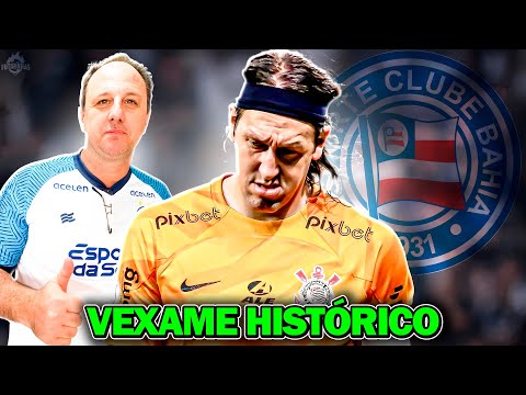Corinthians 1x5 Bahia - HISTORIC and HUMILIATING DEFEAT