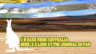 I'm back from AUSTRALIA! Here's the journaling I did...