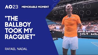 Rafael Nadal Loses his Racquet Australian Open 2023 Mp4 3GP & Mp3