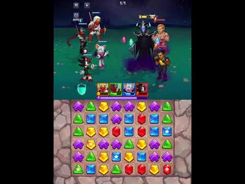 SEGA Heroes (iOS): Stage 210 (Dremagen Final Boss Fight) - 3 Stars