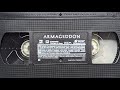 Armageddon VHS Pre Show