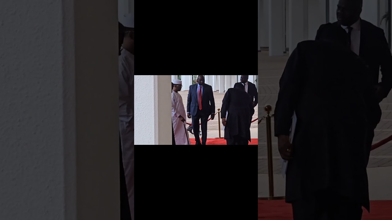 President Tinubu has just received the Chadian President, Mahamat Idriss Déby Itno in Aso Rock Villa