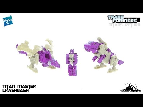 Transformers Titans Return Titan Master CRASHBASH Video Review