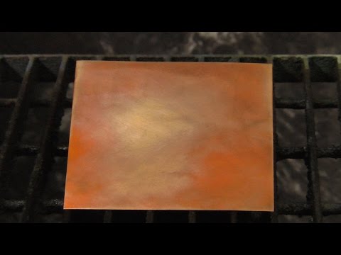 Rainbow Patina On Copper