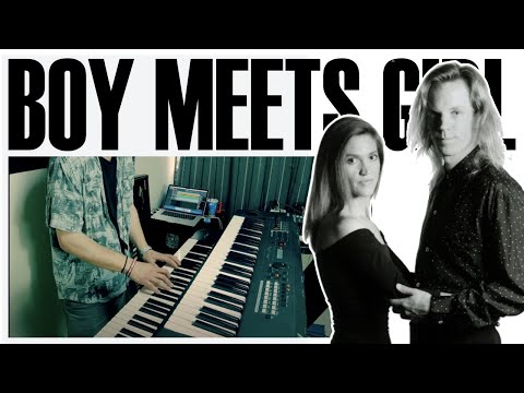 BOY MEETS GIRL - Waiting For a Star To Fall (POP 1988) Keyboards/Piano Cover