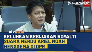 Download lagu Suara Merdu Ariel Noah Nyanyi ‘Separuh Aku’ Sambil Keluhkan Kebijakan Royalti Musik | NTV mp3