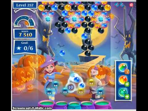 Bubble Witch 2 Saga Level 257 2 Stars No Boosts