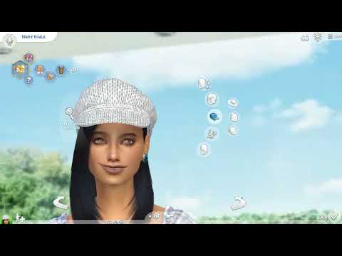 sims4 alpha cc style download brunette female Nairy Khalil by Bonita100 Cas Video Preview