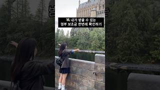 나라에서 보조금 주는데 왜 안받으세요? 💰#정부지원사업 #청년정책