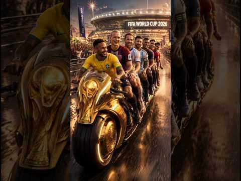 Messi & Yamal’s Final World Cup 2026 Ride 🏆🏍️