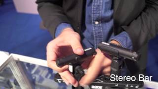 Video thumbnail for Rode stereo bar - Musik Messe 2014 by Tónastöðin