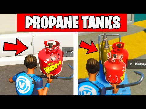 DESTROY STRUCTURES WITH PROPANE TANKS - TNTINA's TRIAL CHALLENGES Fortnite