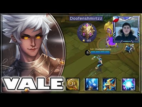 Brawl with New Mage Vale [by Doofenshmirtzz] Build & Gameplay ~ Top Global ~ Mobile Legends