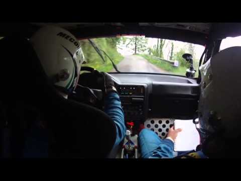 Rally della Valdinievole 2014  Meconi - Lombardi  Peugeot 106 N/1