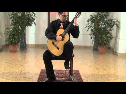 Johann Sebastian Bach Prelude for Lute suite BWV 997