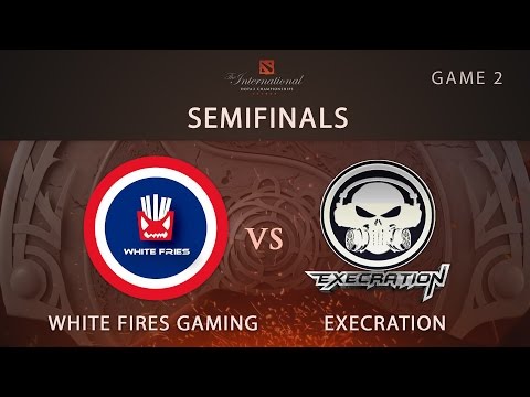 The Internationals 2016 SEA [Semifinals] - White Fries Gaming vs Execration - Game 2