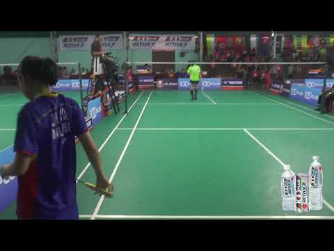 D2   GIRL SINGLES U16   JOH JIA QI VS VANESSA  NG PO LYN