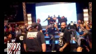 cartel de santa  y perros