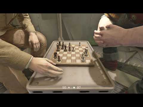 Wolfenstein® II: The New Colossus™ Max Hass beats Set Roth in chess