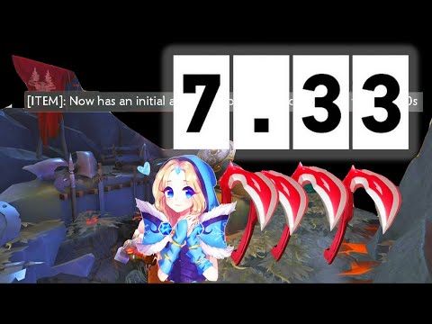 NEW Dota 2 PATCH 7.33 - FUNNY CHANGES ;)