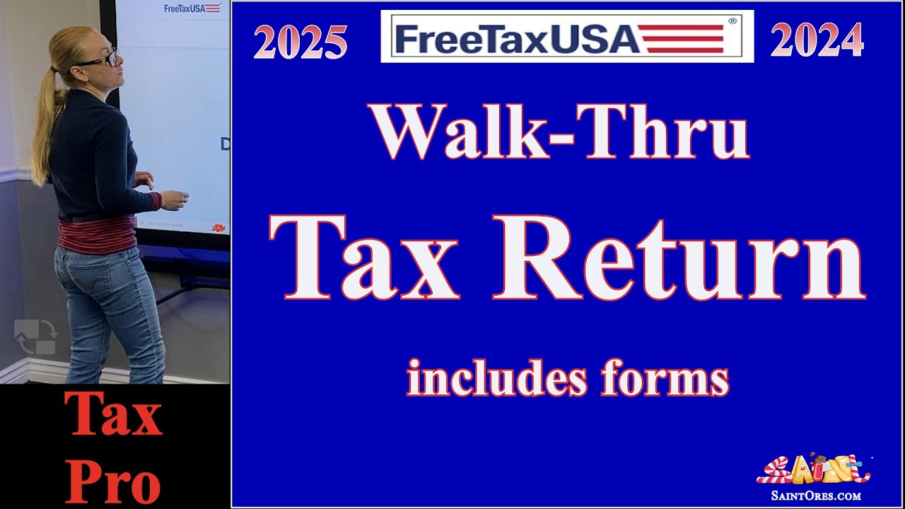 e-fileTax Return. Step by step Walk-through for 2025. Includes forms and getting your refund.