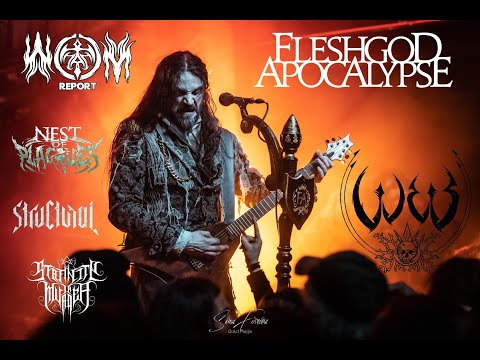 WOM Report - Fleshgod Apocalypse, W.E.B., Nest Of Plagues, Structural, Serenity In Murder @ RCA Club