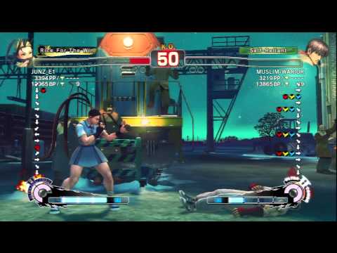 JUNZ_E1 [Ibuki] Vs MUSLIM-WARIOR [Guy] SSF4 AE Ranked Matches - PSN