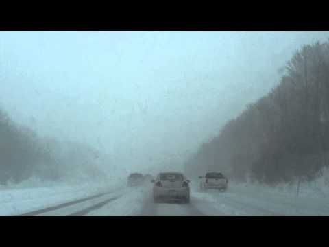 Snow Storm Rochester Driving Condition